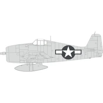 Plastikový model Eduard 1/48 F6F-3 US national insignia (EDUARD)
