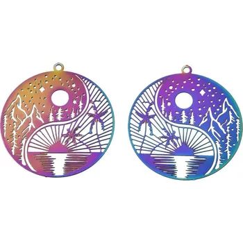 Korálek Kov 891 (32x30x0.3 mm)