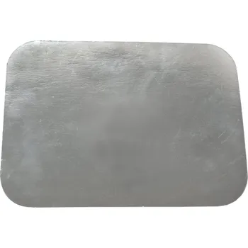 Jednorázové nádobí Hliníkové víčko k misce 194x142x55mm, AL+PAP - 1200 ks