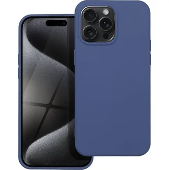 Pouzdro na mobilní telefon OEM Pouzdro Forcell SILICONE LITE APPLE IPHONE 15 PRO MAX modré