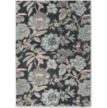 Koberec Vlněný kusový koberec Sanderson Indra Charcoal 145804 - Brink & Campman