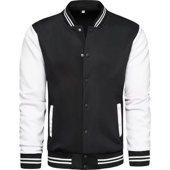 Pánská mikina Recea Pánská mikina bez kapuce Cymbevain černo-bílá XXL