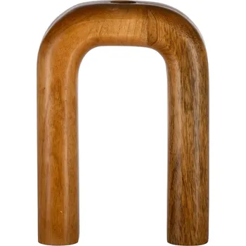 Váza Dekorativní dřevěná váza hnědá h-280 MELOBODY EGLO 421271