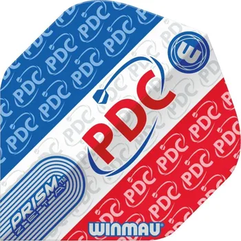 Příslušenství pro šipky Winmau Letky Prism Zeta - PDC - Red, Blue & White W6915.324