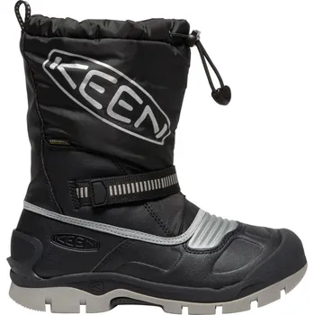 Chlapecké sněhule Keen Snow Troll WP Black/Silver 34