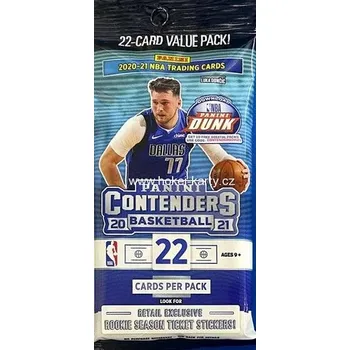 Sběratelský sportovní předmět 2020-21 Panini Contenders Basketball Value FAT Pack Balíček