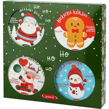 Kosmetická sada Dárkové balení zimní 4 balzámy (4x60ml)