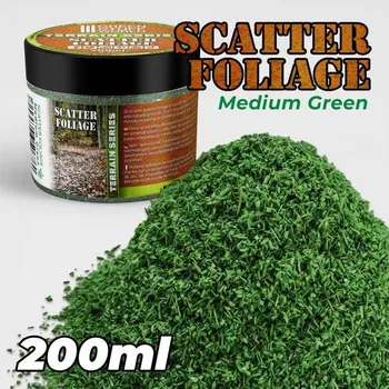 Plastikový model Scatter Foliage – Medium Green (200 ml)