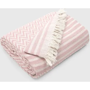 Přehoz na lůžko Dilios Rain přehoz na postel Barva: pink - růžová, Rozměr: 160 x 230 cm