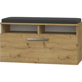 Botník FALCO Botník se sedákem Rory dub artisan