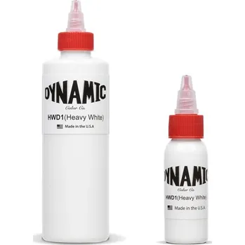 Tetovací barva Dynamic Heavy White, 240ml