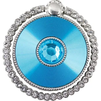 Decor držák na prst pro mobilní telefon - modrý