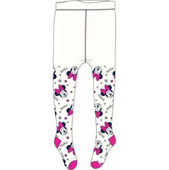 DÍVČÍ PUNČOCHÁČE MINNIE MOUSE bílé > varianta 03466 - bílé Barva: 03466 - bílé, Velikost: 116-122