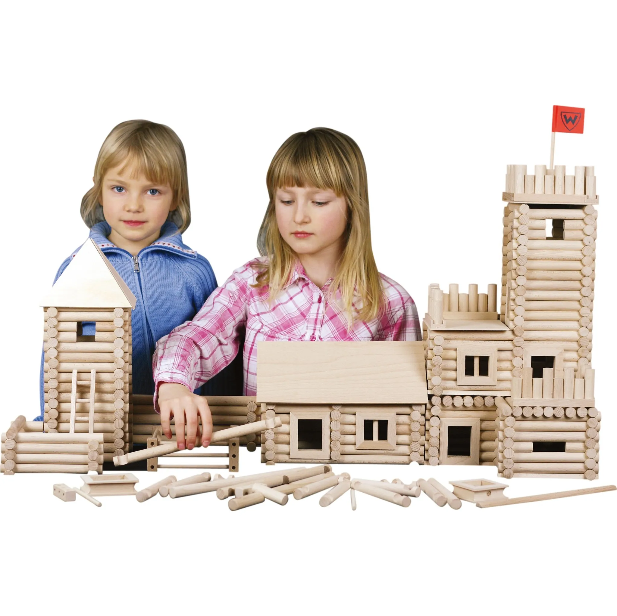 Fotografie 7 - Ostatní stavebnice WALACHIA Vario XL 184 dílů