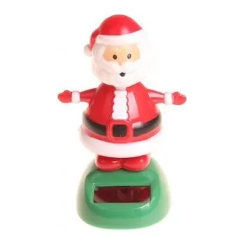 Vánoční dekorace Solární tančící dekorace Santa Claus var.4