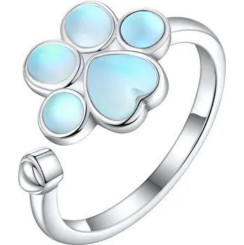 Prsten Olivie Stříbrný prsten MĚSÍČNÍ TLAPKA 8142 Ag 925; ≤2,7 g.