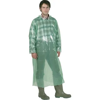 Jednorázový oděv Overal, zelený PE, jednorázový, 20 ks