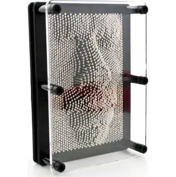 PinArt 3d jehlová tabule stříbrná XXL kreativní