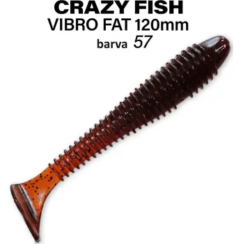 Umělá nástraha Crazy Fish Vibro Fat 12cm 57 4ks