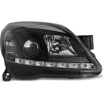 Přední světlomet TUNING-TEC Přední světla Opel Astra H 04-09 - černé
