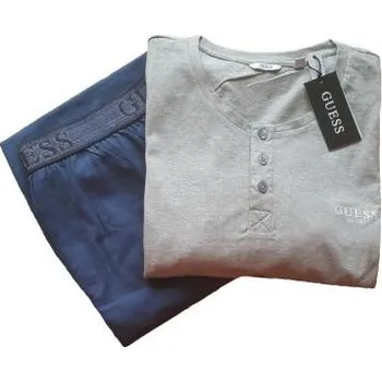 Pánské pyžamo Pánské pyžamo GUESS U3BX00 šedá M