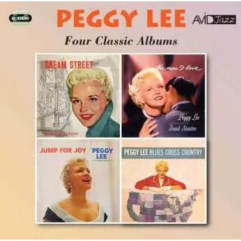 Zahraniční hudba 2CD Peggy Lee: Four Classic Albums 2018