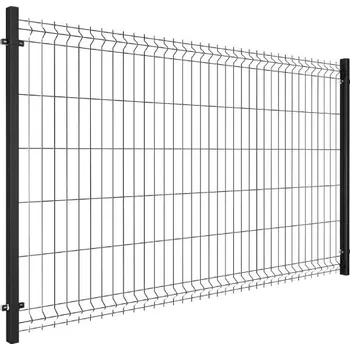 Plot Plotový panel BRAVO 3D LIGHT poplastovaný 1230 mm v barvě antracitové šedé RAL 7016
