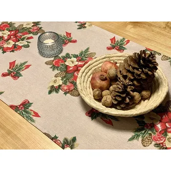 ubrus BYTEMA Vánoční ubrus LIDOVÉ VÁNOCE 45 x 135 cm