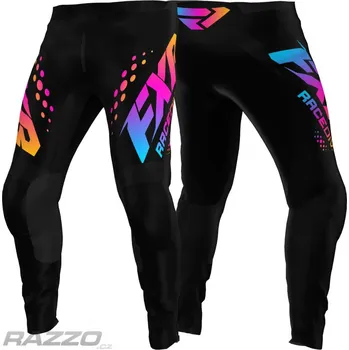 Moto kalhoty MX kalhoty FXR Clutch MX Pant Black Orange Burst 2022 38