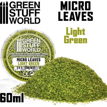 Plastikový model Micro Leaves – Light Green Mix (60 ml)