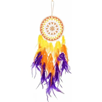 Lapač snů Lapač snů v indiánském stylu Mandala multicolor cca 58 cm
