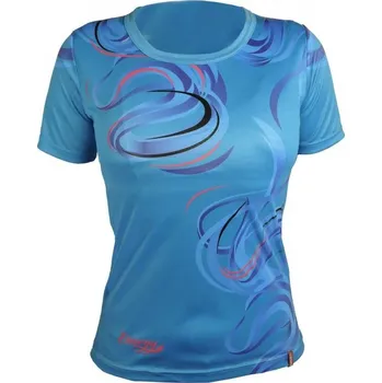 cyklistický dres Dres krátký dámský HAVEN ENERGY Crazy černo/modré XXL