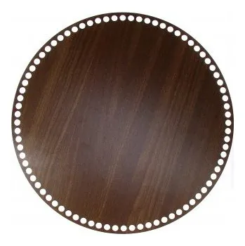 Dno na košík ořech kruh 30cm