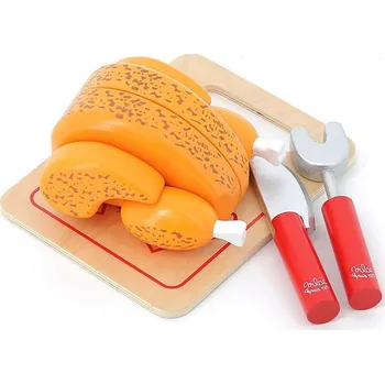 Dětské zboží Krájení - Pečené kuře dřevěné (Vilac)