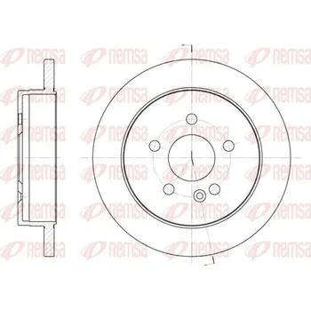 Brzdový kotouč Brzdový kotouč REMSA 6799.00
