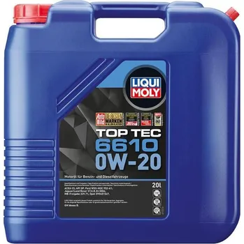 Motorový olej Liqui Moly Top Tec 6610 0W-20 20L (21663)