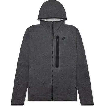 Pánská mikina Nike Tech Fleece Full Zip Hoodie Grey Velikost: M DQ4801-010