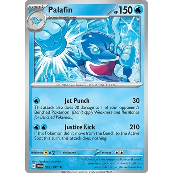 Sběratelská karetní hra Pokémon TCG Palafin 062/197 - Holo