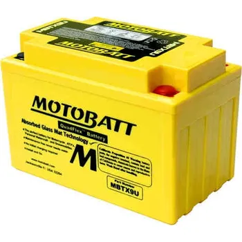 Motobaterie MOTOBATT Motobaterie MOTOBATT YTX9-BS, 10,5Ah, 12V