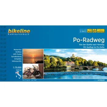 Esterbauer vydavatelství cykloprůvodce Po 1:75 t. německy