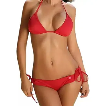 Dámské plavky Bikiny | dámské plavky - dvoudílné - Červené,M