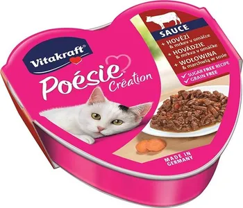 Krmivo pro kočku Vitakraft Poésie Sauce vanička hovězí/mrkev 85 g