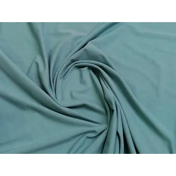 BYTEMA Bavlněný úplet TEINTURE eucalyptus šíře 150 cm