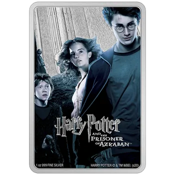 Stříbrná mince Harry Potter™ a Vězeň z Azkabanu (The Prisoner of Azkaban™) 1 Oz 2020 PROOF - (3.)