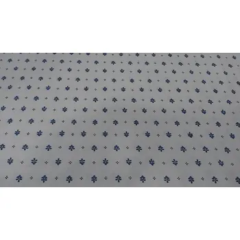 BYTEMA Bavlněná látka VOLKS modrá šíře 160 cm