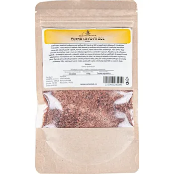 Koření Koření - Sůl černá lávová 150 g