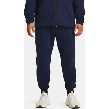 Pánské tepláky Under Armour UA Unstoppable Flc Joggers-BLU - tmavě modré Velikost: XL
