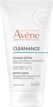 Pleťová maska Avène Cleanance detoxikační maska 50 ml