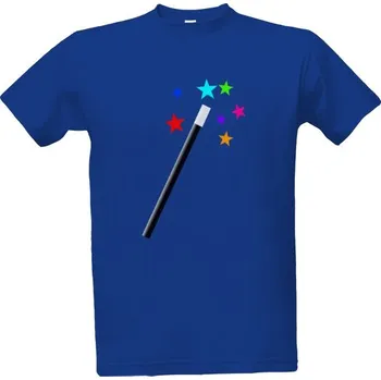 Tričko s potiskem Kouzelnická hůlka pánské