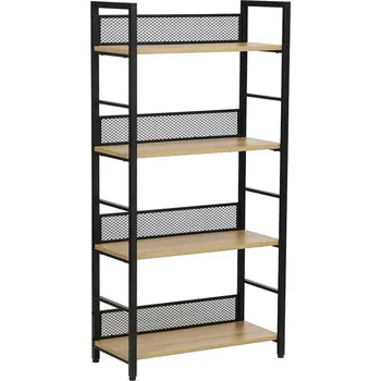 regál Signal Policový regál RAW R4 dub / černý